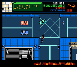 ROM City Rampage (prototype) Screenshot 1